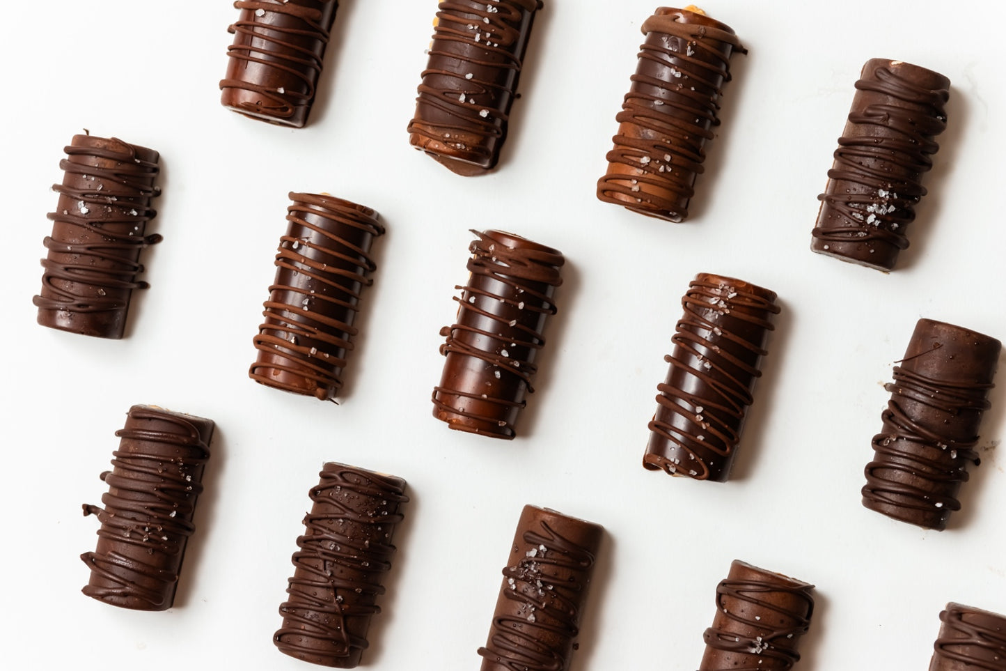 Mini Peanut Butter Logs