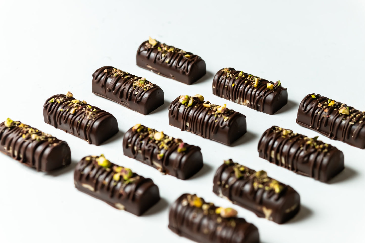 Mini Dubai Chocolate Logs